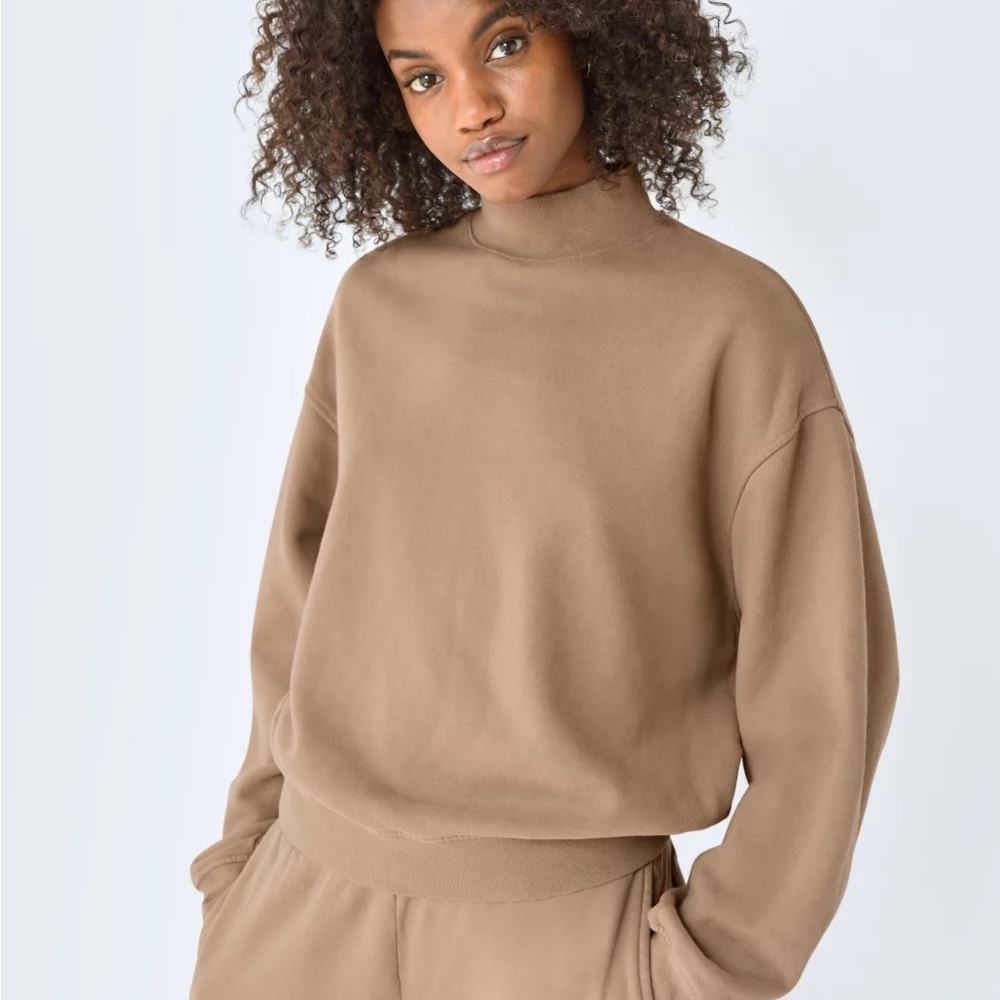 Aritzia TNA Mock Neck Sweater